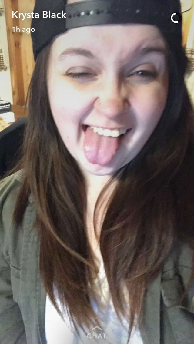 Save and post before I delete! Krysta, 30, Maine