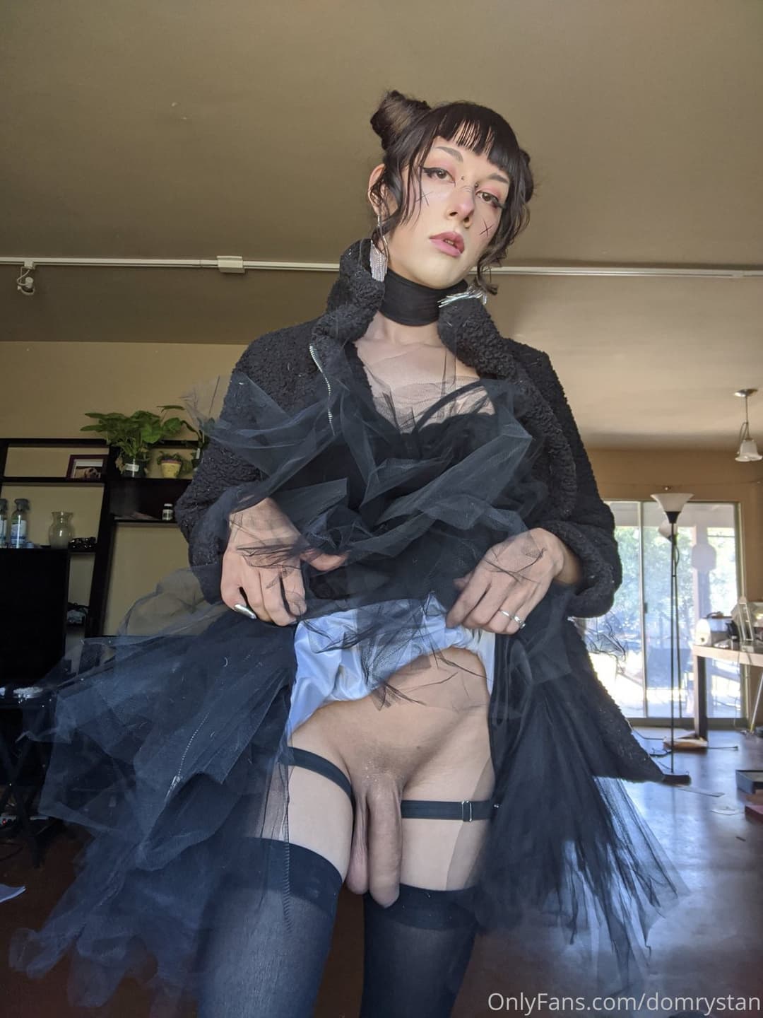 PT3 -DomRystan - Dominique Rystan , Trans With Massive Long Cock