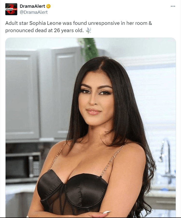 A little late but R.I.P. Sophia Leone