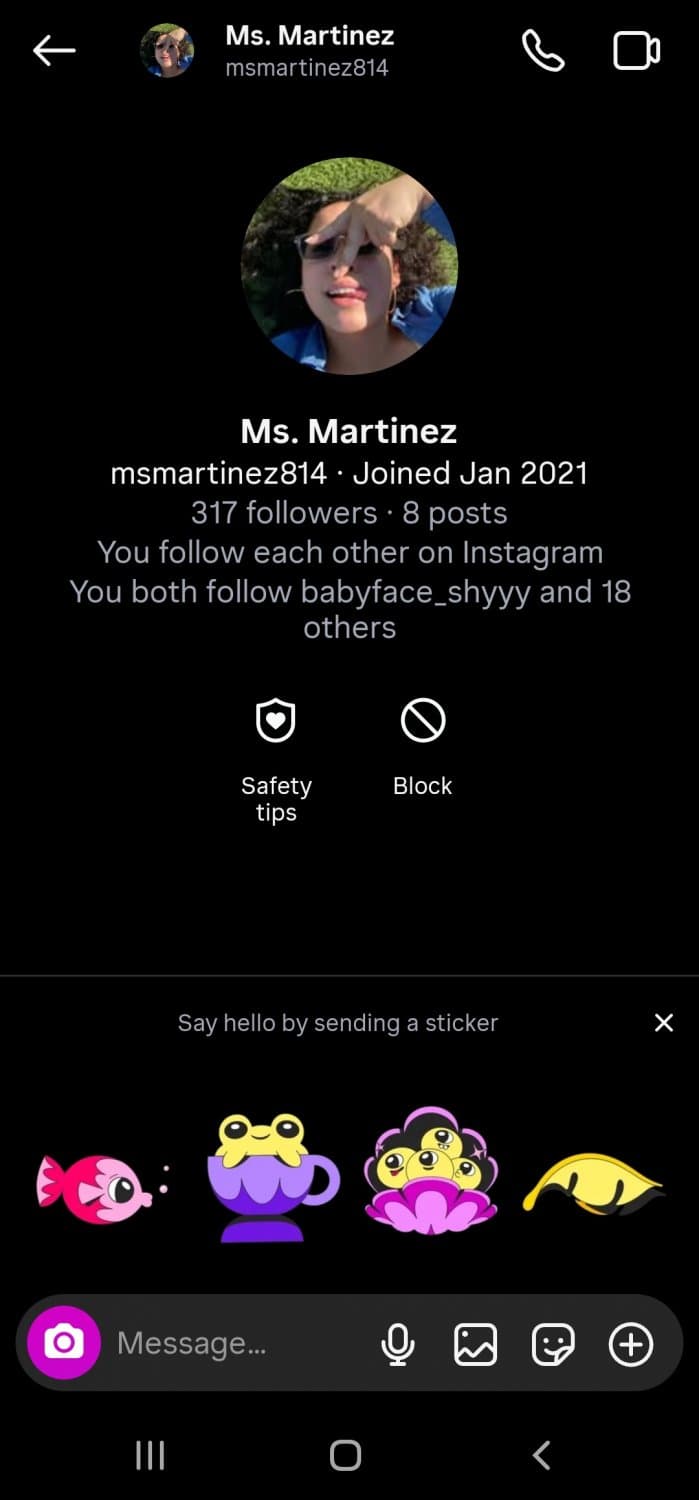 This is my old teacher ms Martinez what should say cuz in rlly horny I want have a baby with her