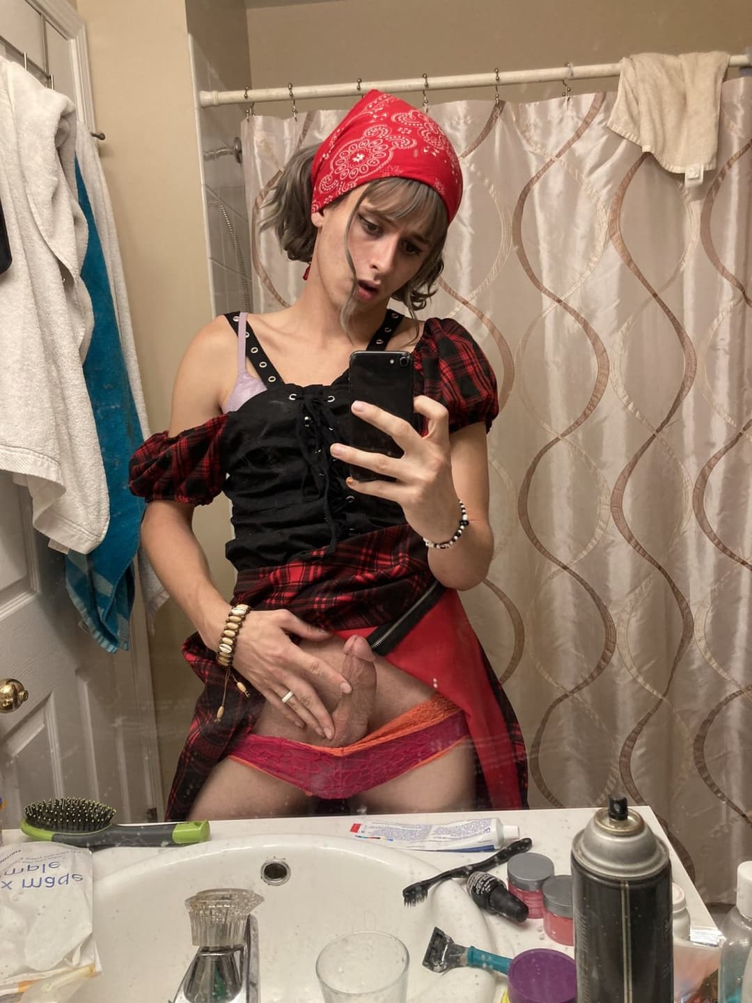 This transsexual slut is the most versatile creature when it comes to fucking
