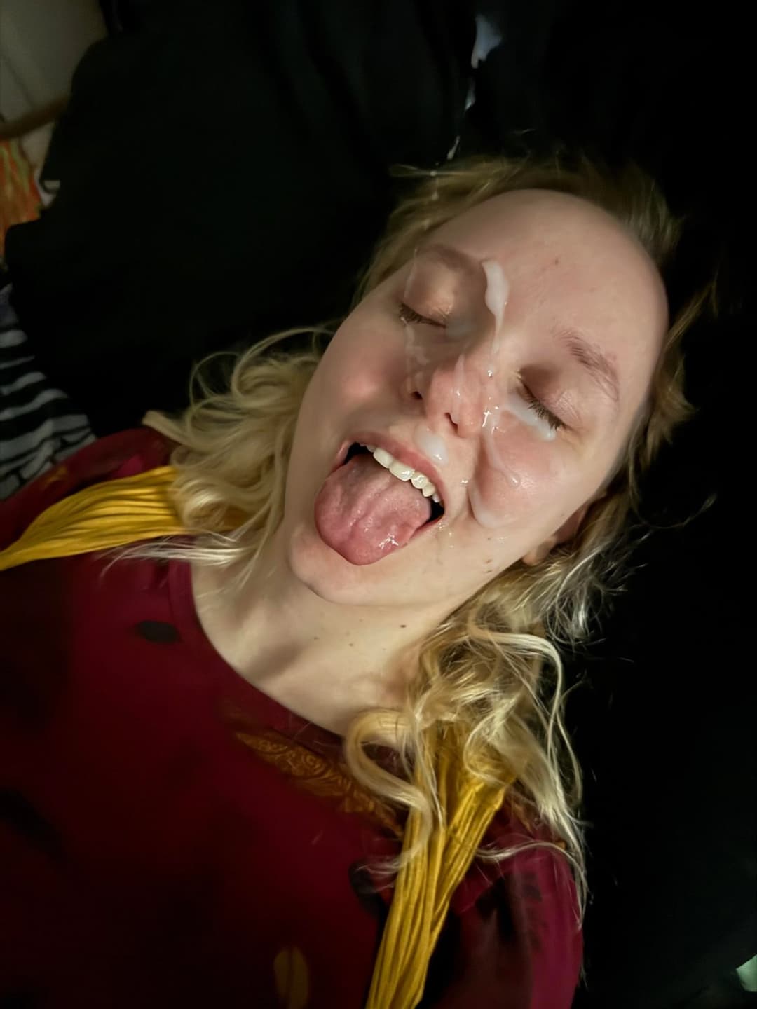 Perfect Girls Cum On Face Facial Compilation #1