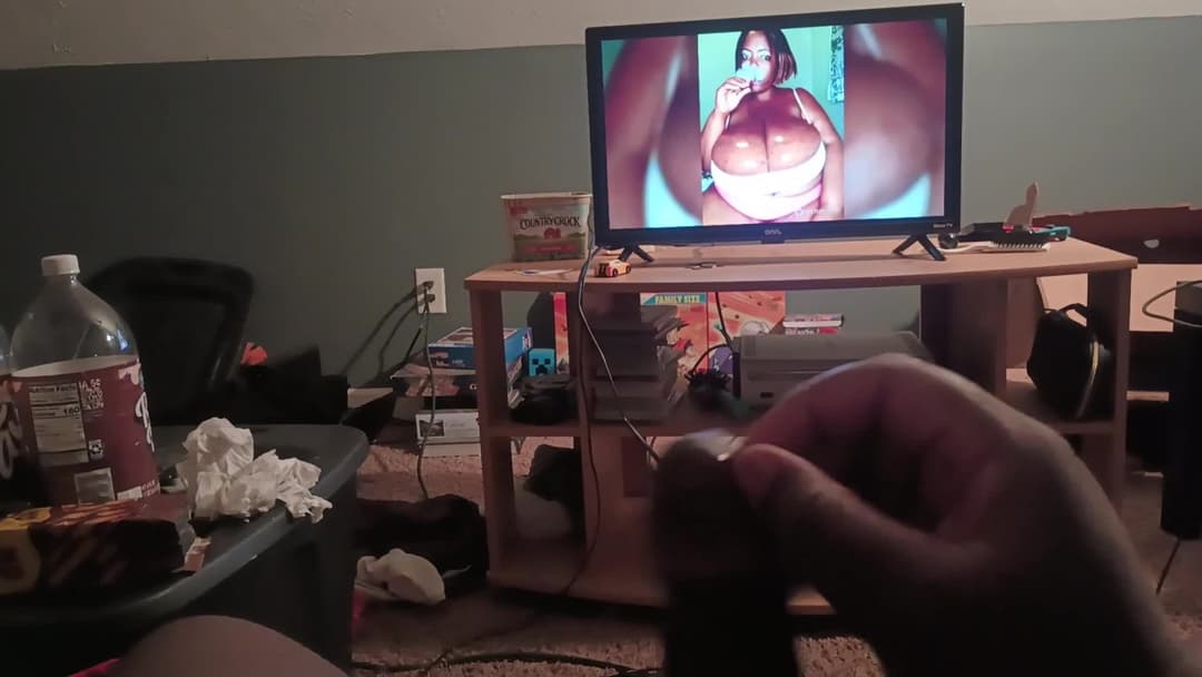 Video of me stroking my cock to a stream