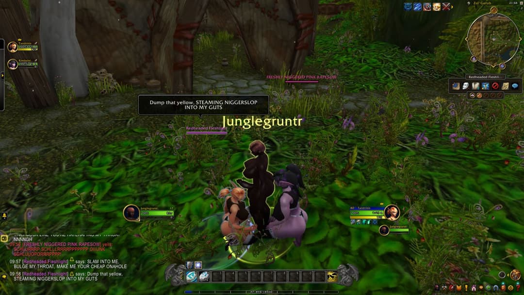 Two Knife Ear Nigger Owned BreedBunnies Milking Two Greasy Ape Sludgeloads.