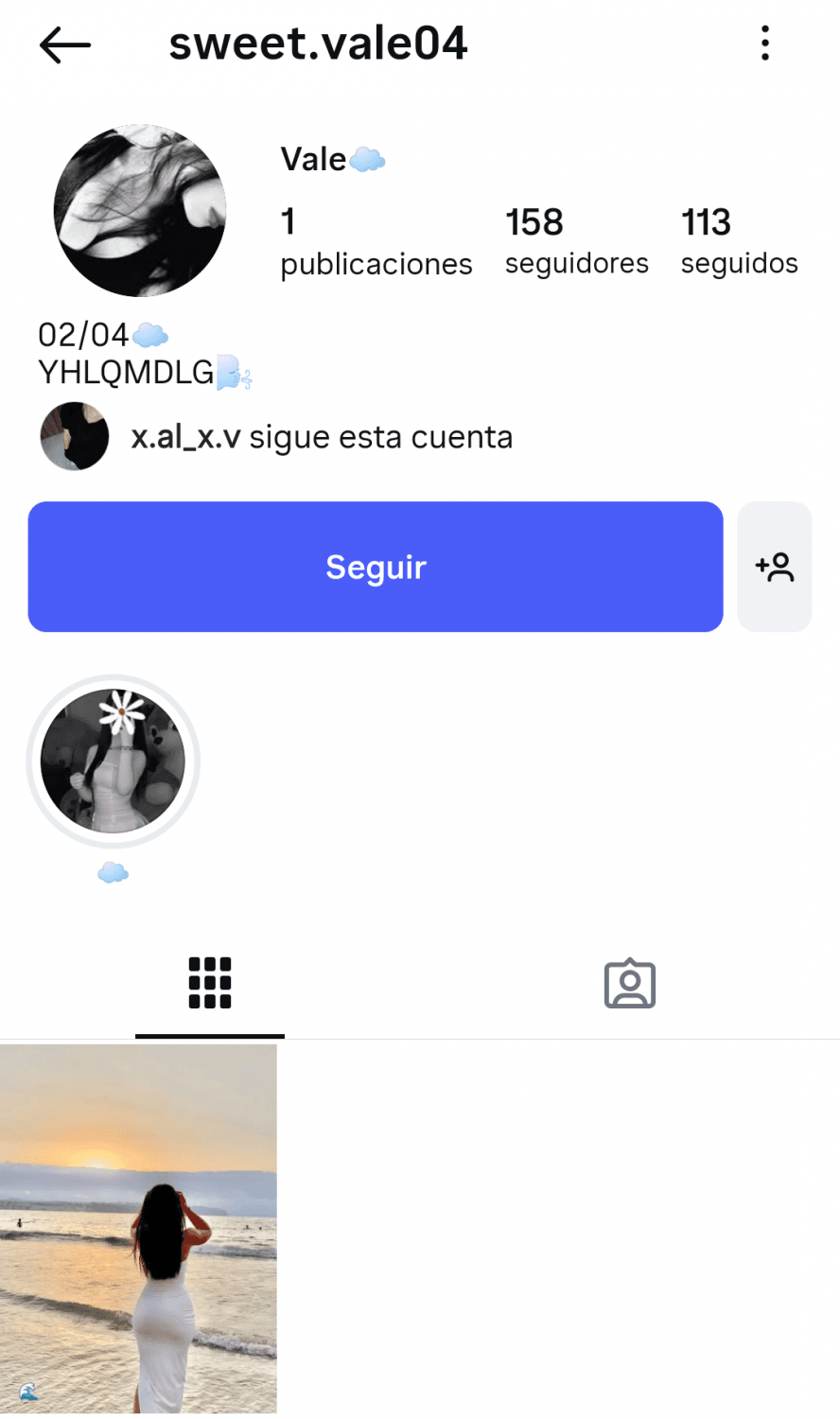 Putita cornuda de Instagram