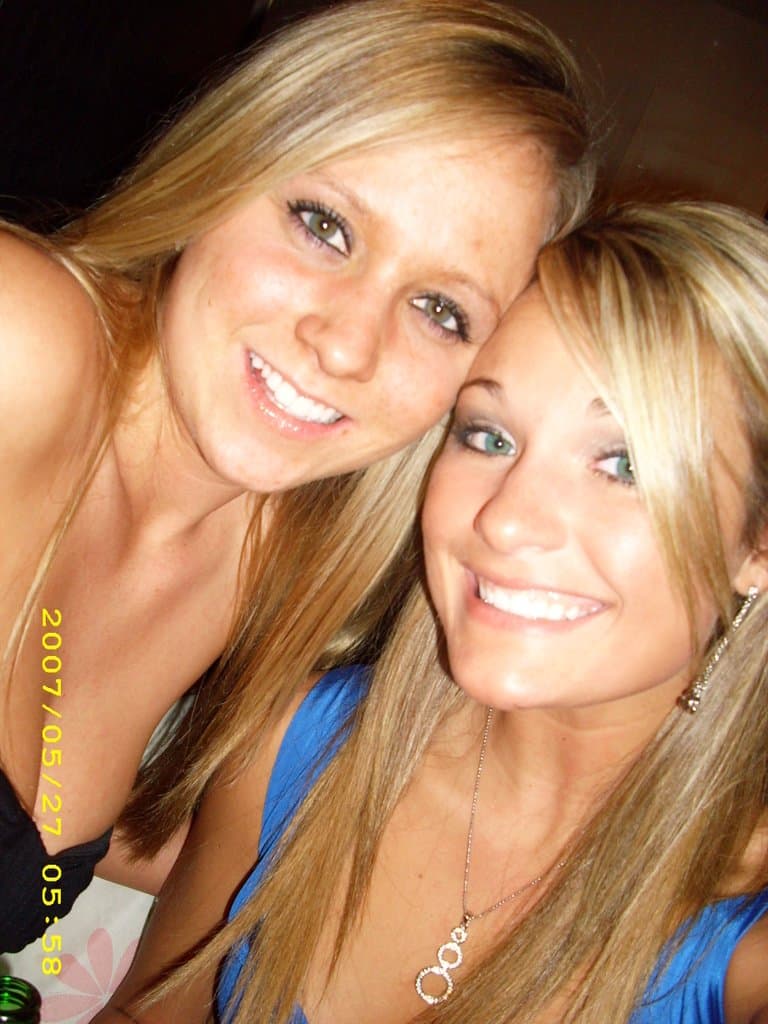 Sorority girls pre-game drink in the dorm room