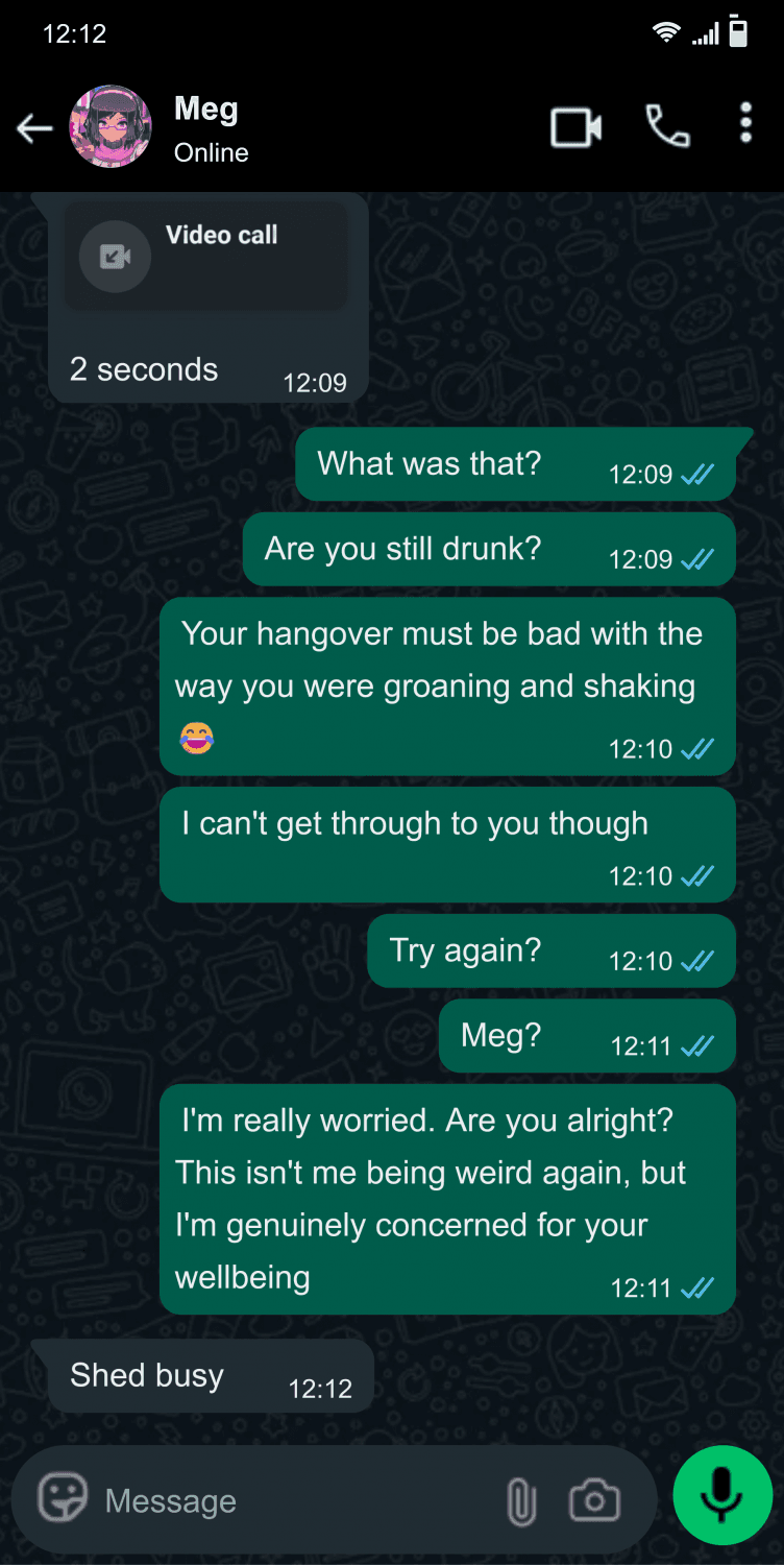 Click to view full size My girlfriend went to a Halloween frat party (2/3)