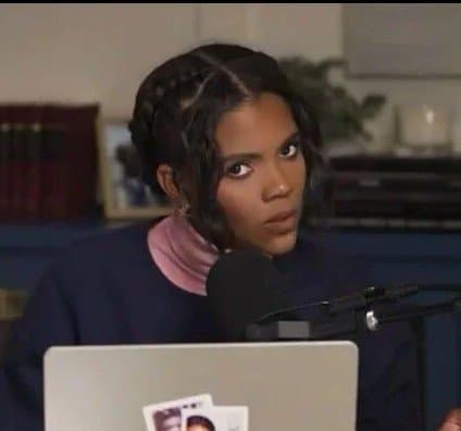 Black honey Candace Owens is brown sugar. Shut up this petite slut with white cock in her mouth
