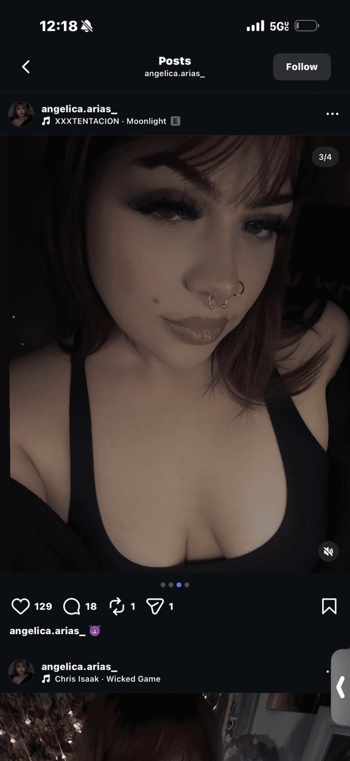 Sexy emo goth Chicago slut ??? anybody got this slut? Dm