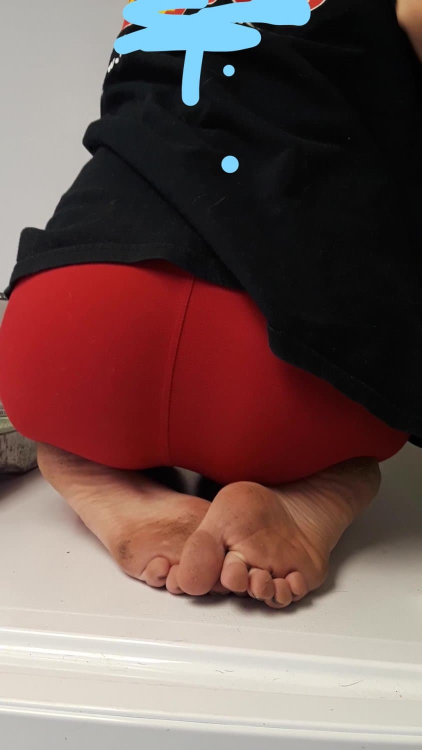 painting the office while being creeped