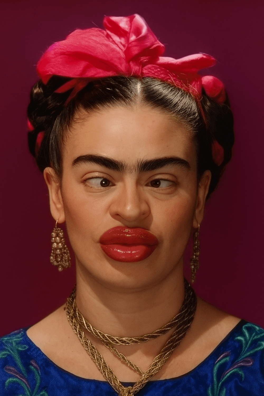 Frida Kahlo Bimbofication