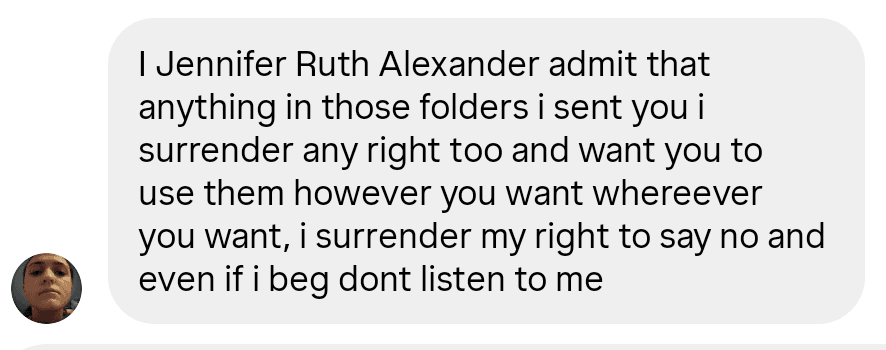 Slut Jennifer Alexander