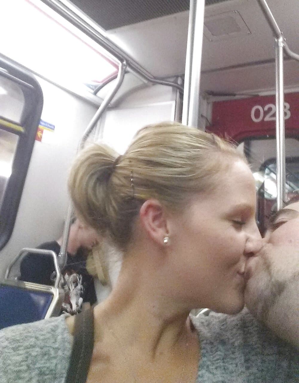 Blonde shared wife. Swingers.