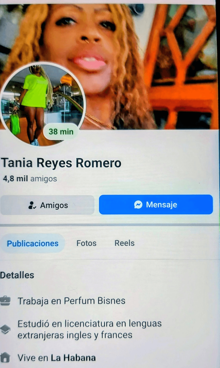 TANIA REYES ROMERO PROSTITUTA CUBANA DE LO MEJOR DE CUBA SU ESPECIALIDAD LAS MAMADAS DE VERGA