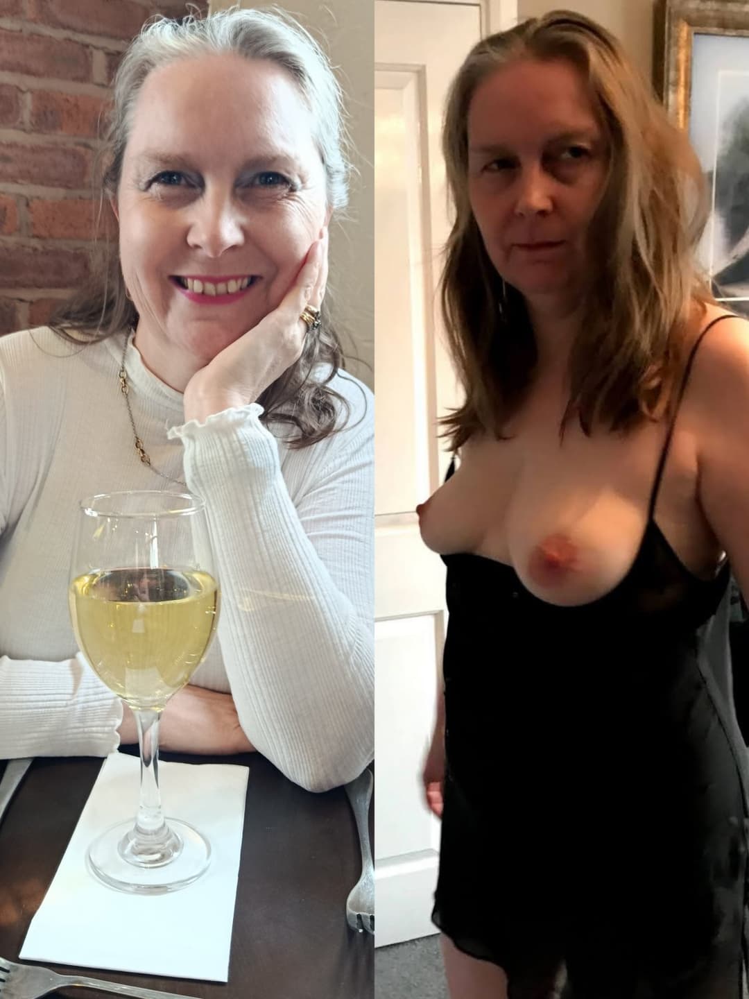 Click to view full size How many cocks do you think this mom belly slag has taken??