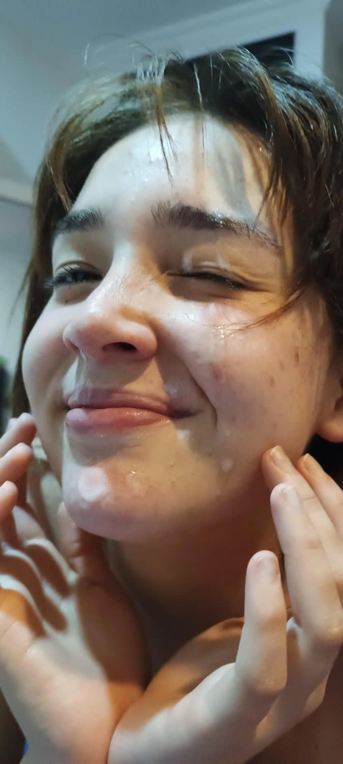 Perfect Girls Cum On Face Facial Compilation #1
