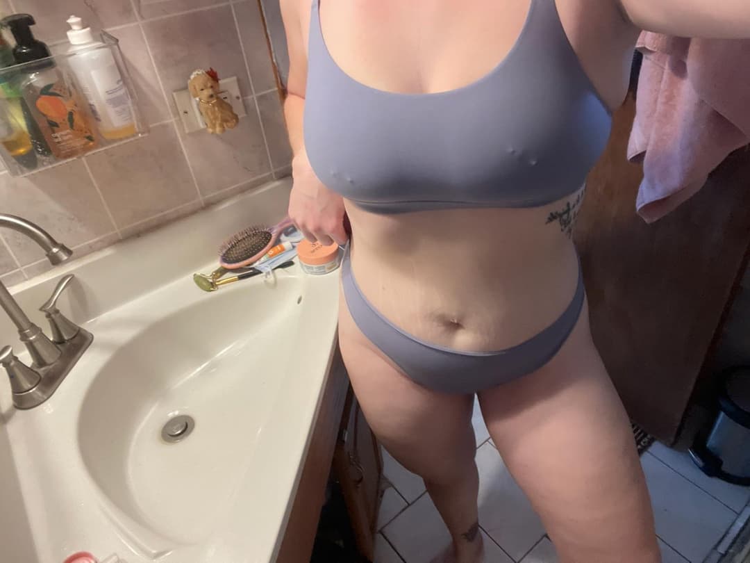 PAWG Brooke thick flight attendant with pierced nipples