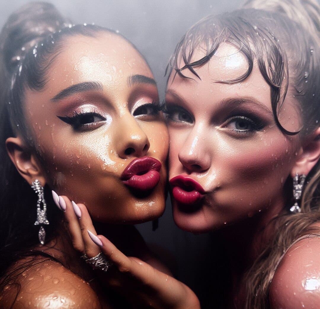 Ariana Grande & Taylor AI Ariana & TaylorWould make for a great Fantasy Threesome ???