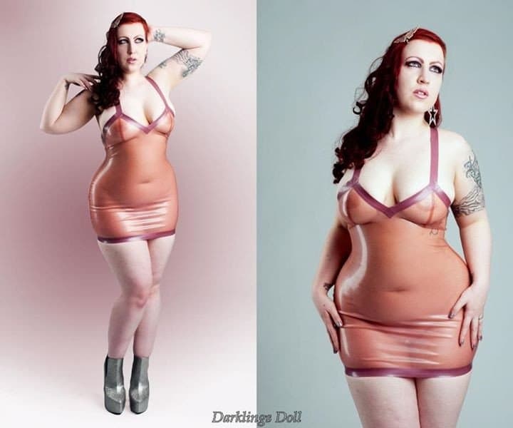 Darklings Doll - Curvy BBW Big Tiddy Goth Goddess