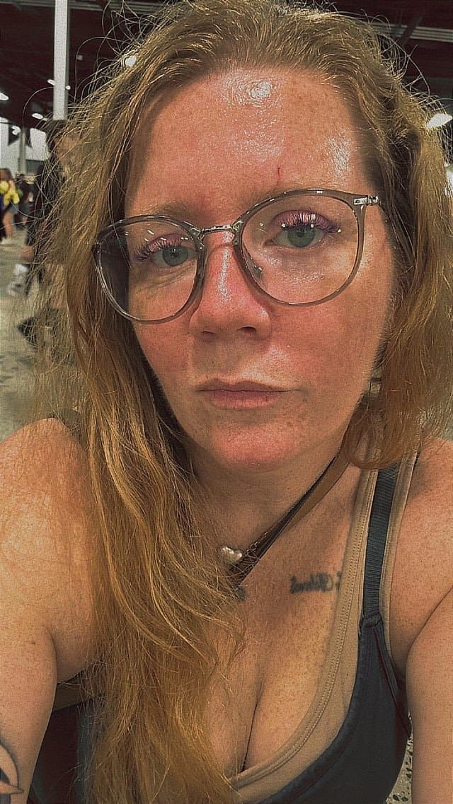 Big Tits On Freckled Redhead BBW