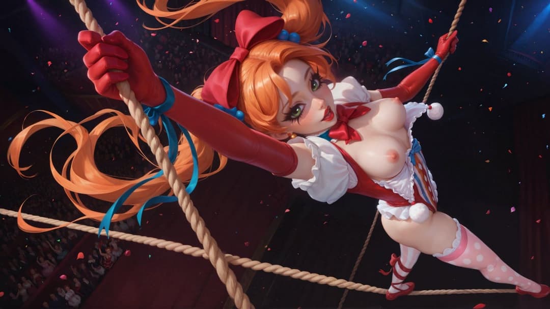 Click to view full size Horny Villa (porn game) Red Hair Woman