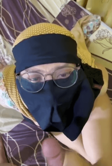 Click to view full size queenlisaa hijab cum in face hijab burqa niqab indonesia