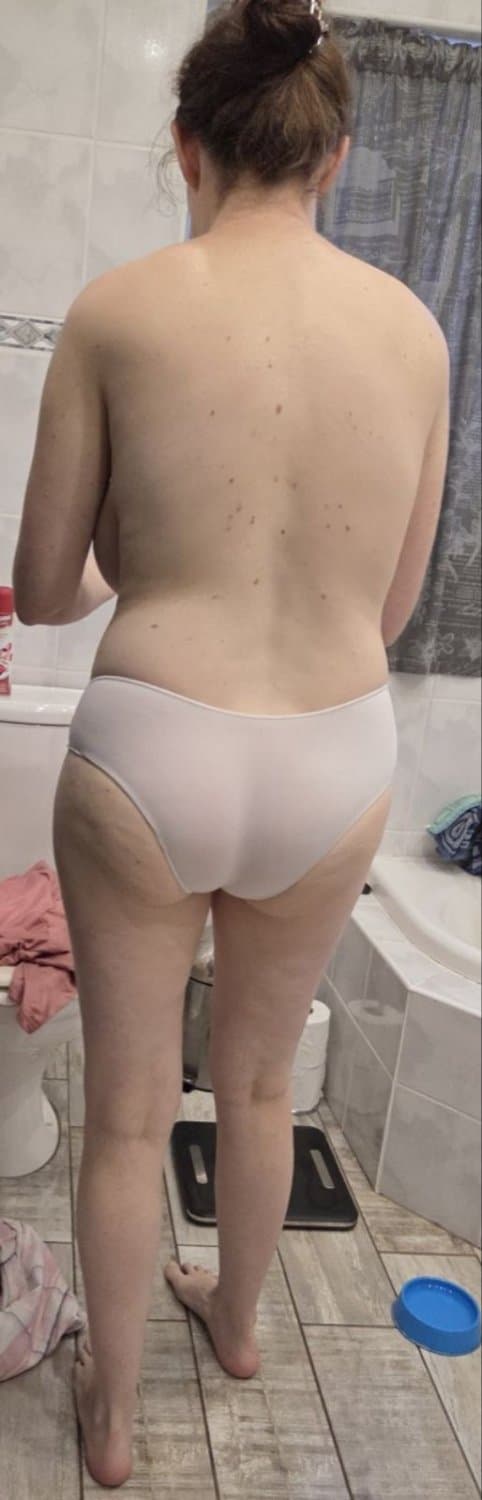 Hot wife with some commentary from her husband