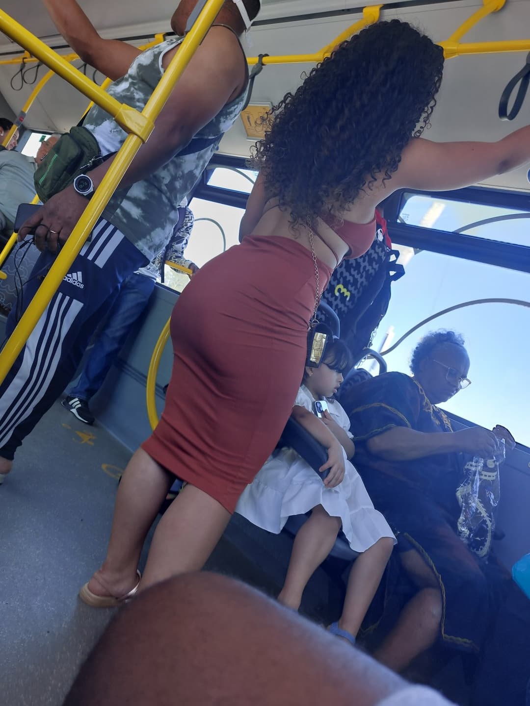 Big ass on bus