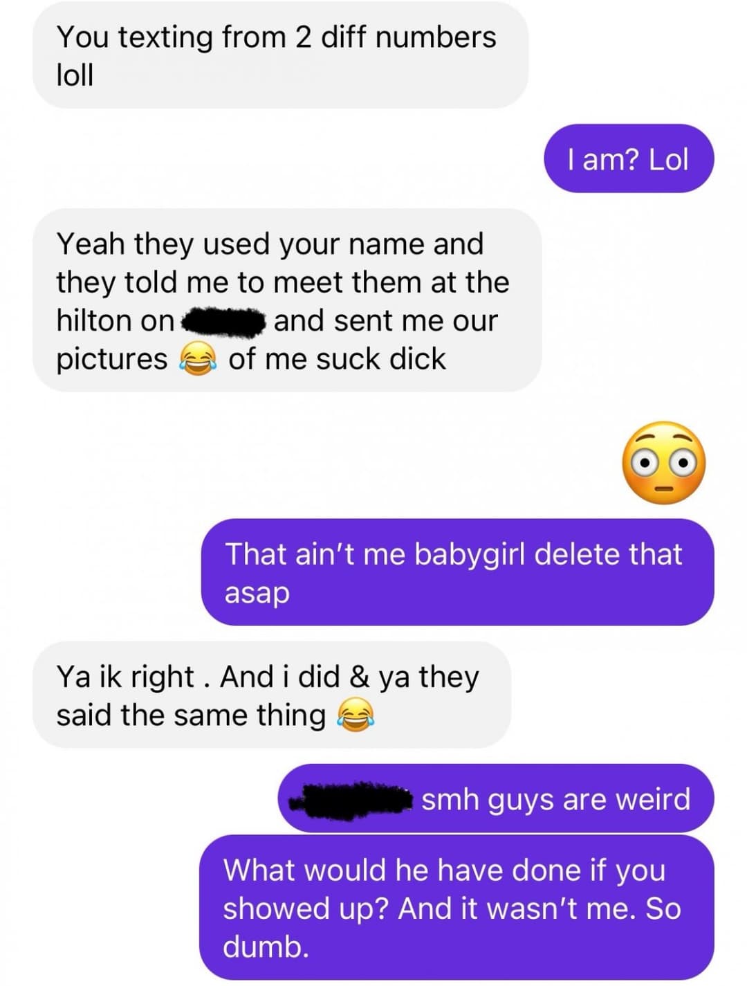 Privated most of my personal content, thanks to the guy on here that is being weird… way to ruin it.