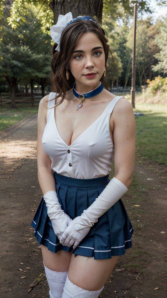 Staryuuki pendeja caliente con culote fake ia