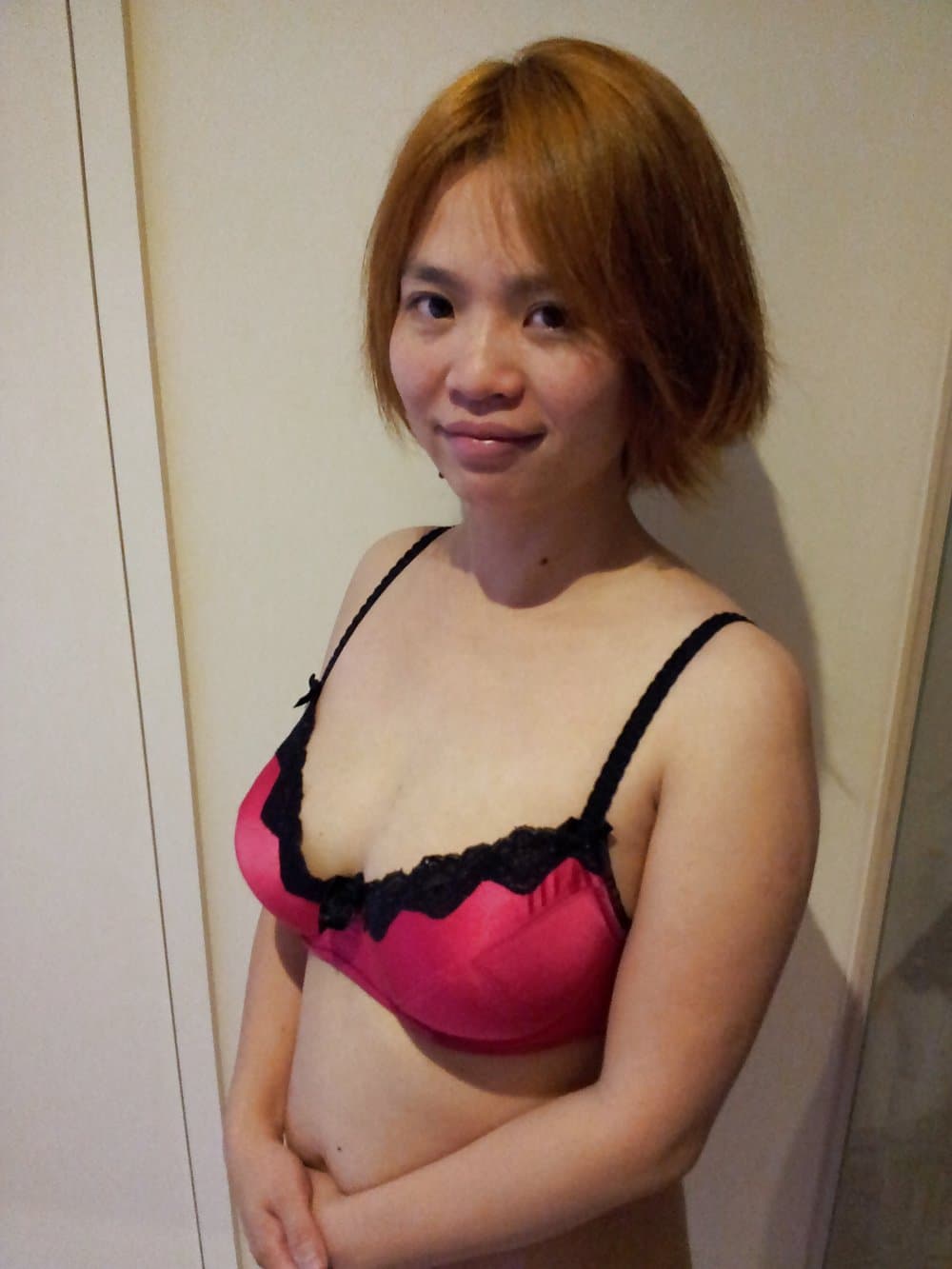 Chinese amateur slut and submisive wife sucks and rims her man