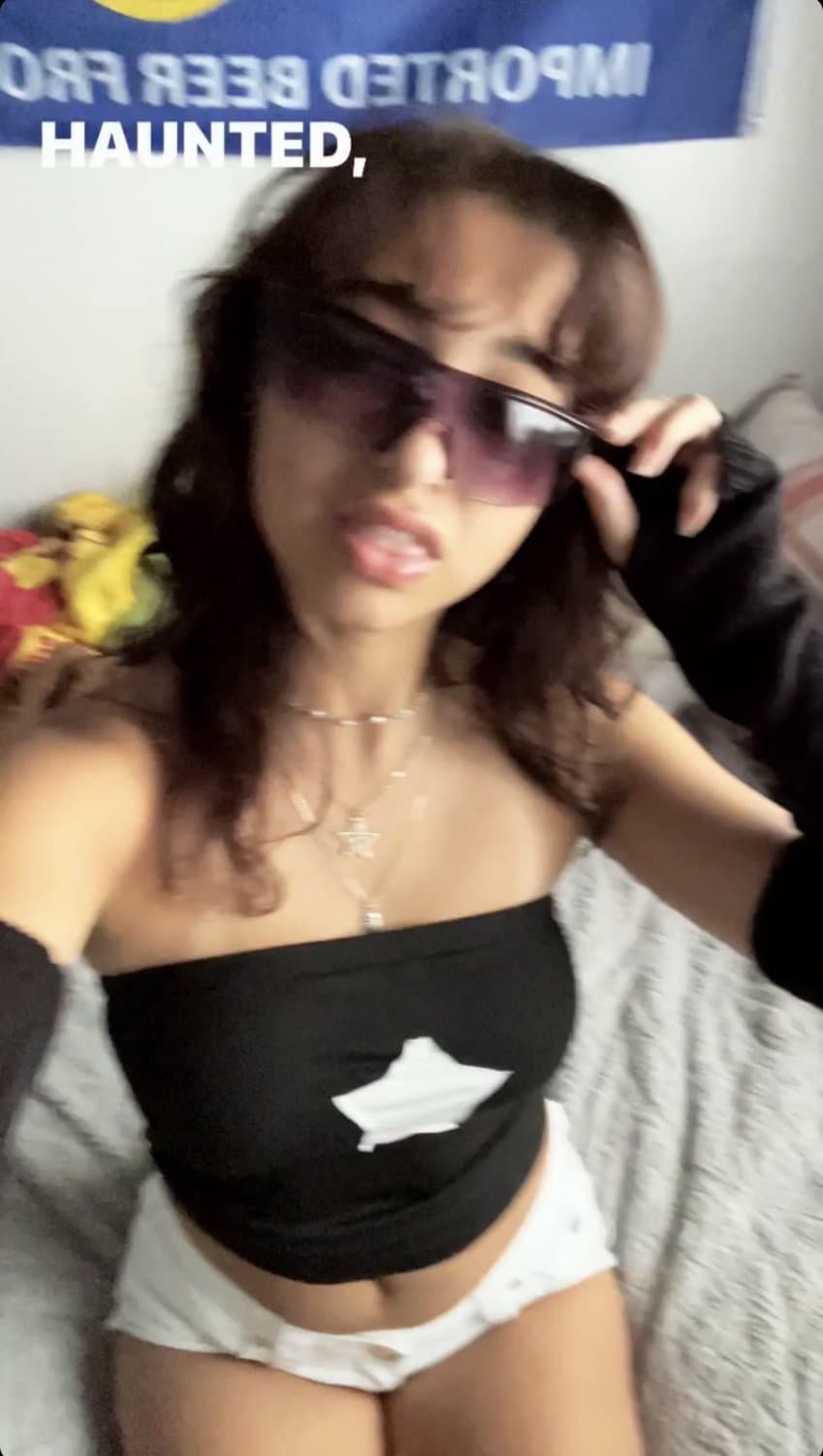 Ella, 19 | Schoolgirl shared online to have her big tits virtually ravaged