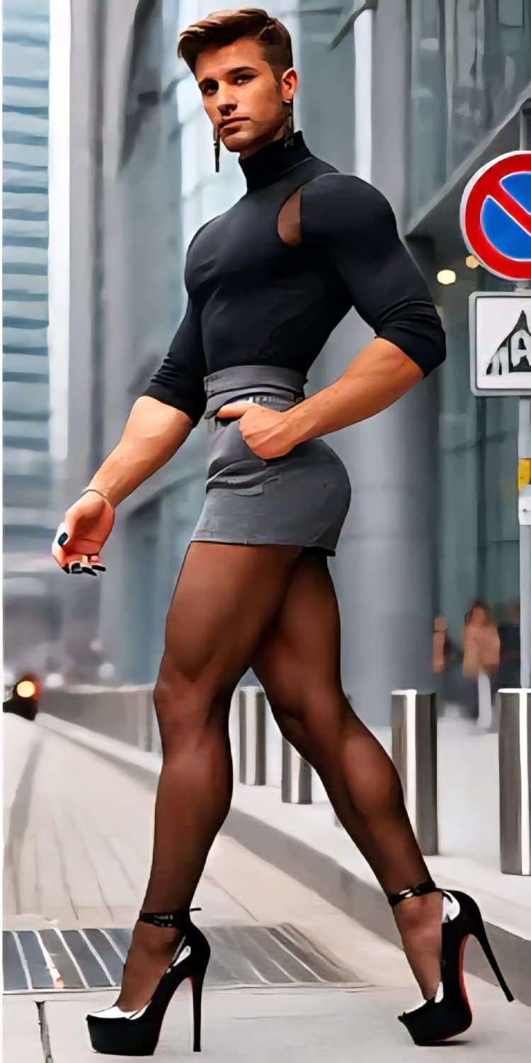 MUSCLED AI GAY CROSSDRESSORS ????  FUCK YES