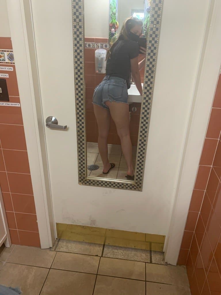 Sexy blonde hotwife striptease