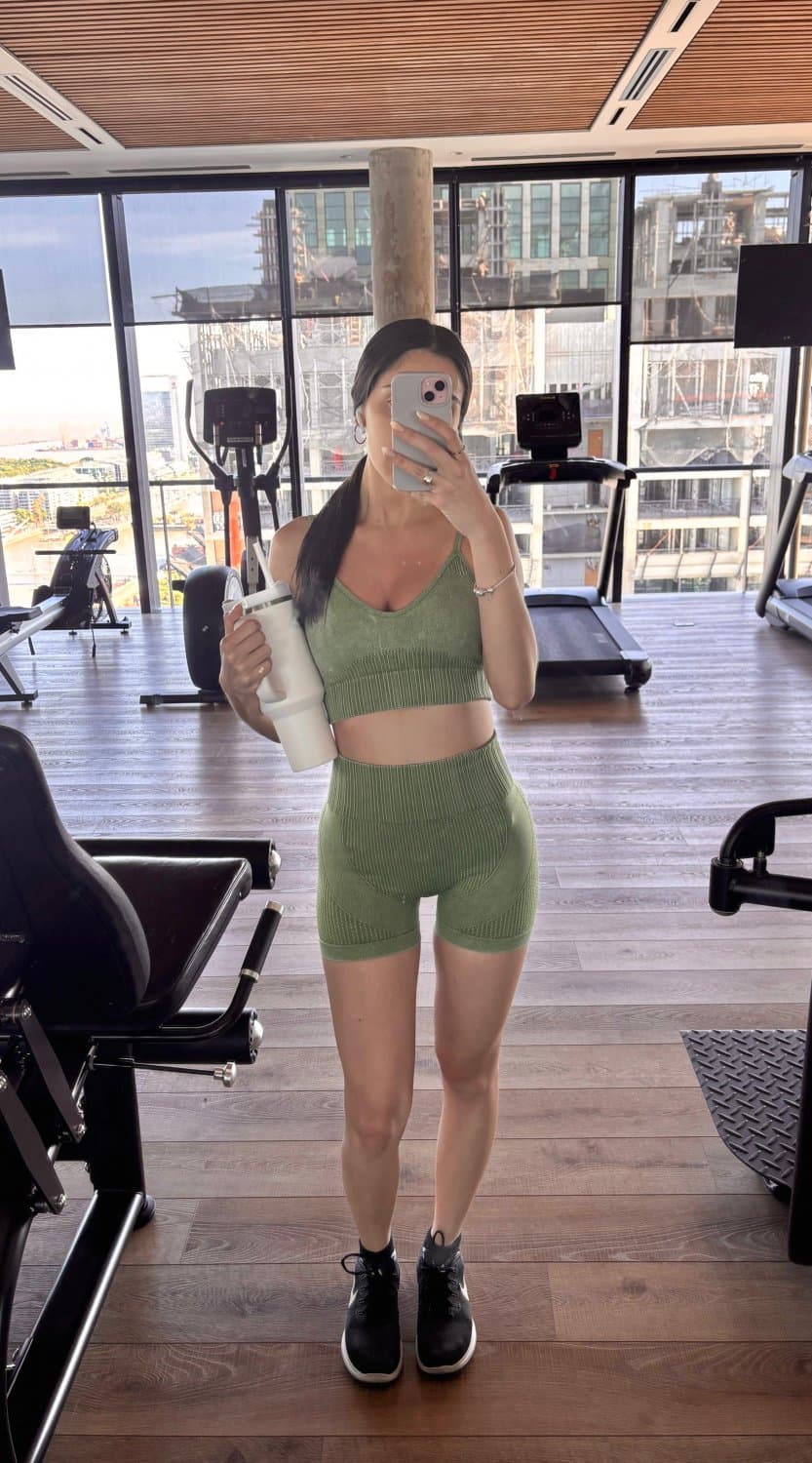 Getting fit and sweaty for you