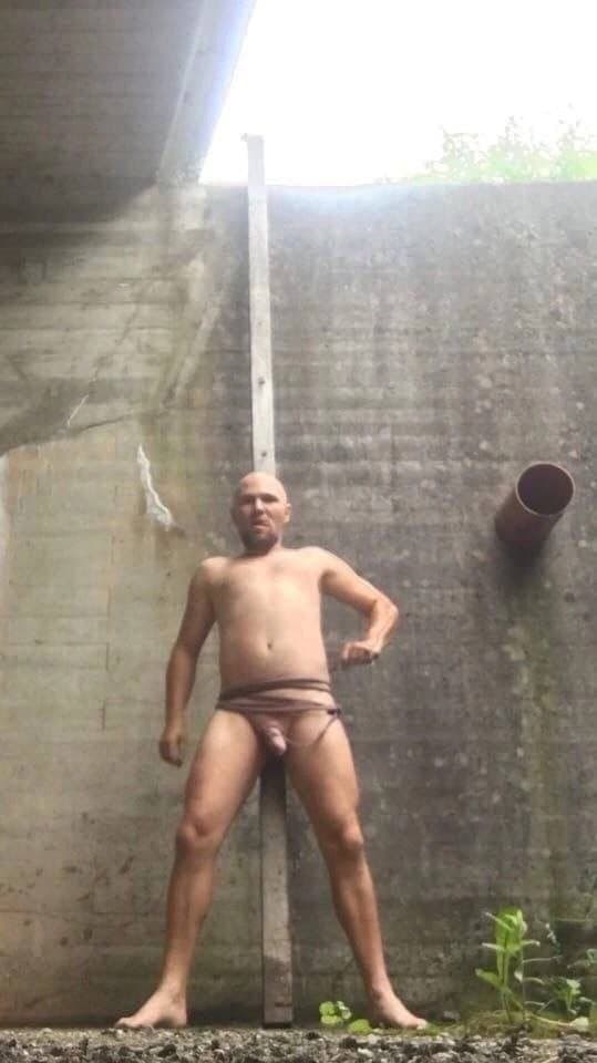 PigSlaveAndy in Latex Bondage