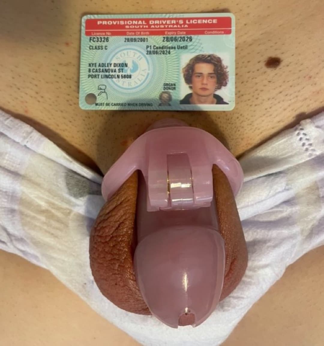 Kye Dixon Diaper Sissy Faggot