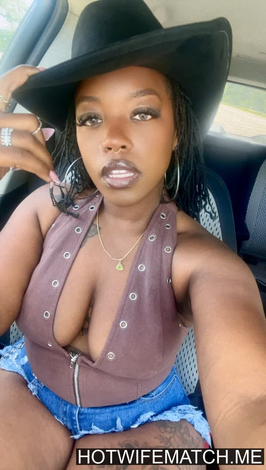 Juicy Ebony MILF Throat-Fucked While Hubby Records Her Gagging