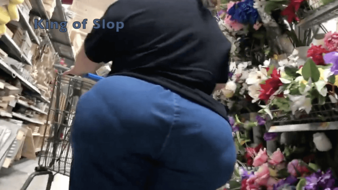 Dry Hump My Big Sloppy SSBBW Ass In Public