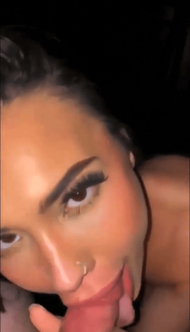 Very passionate blowjob