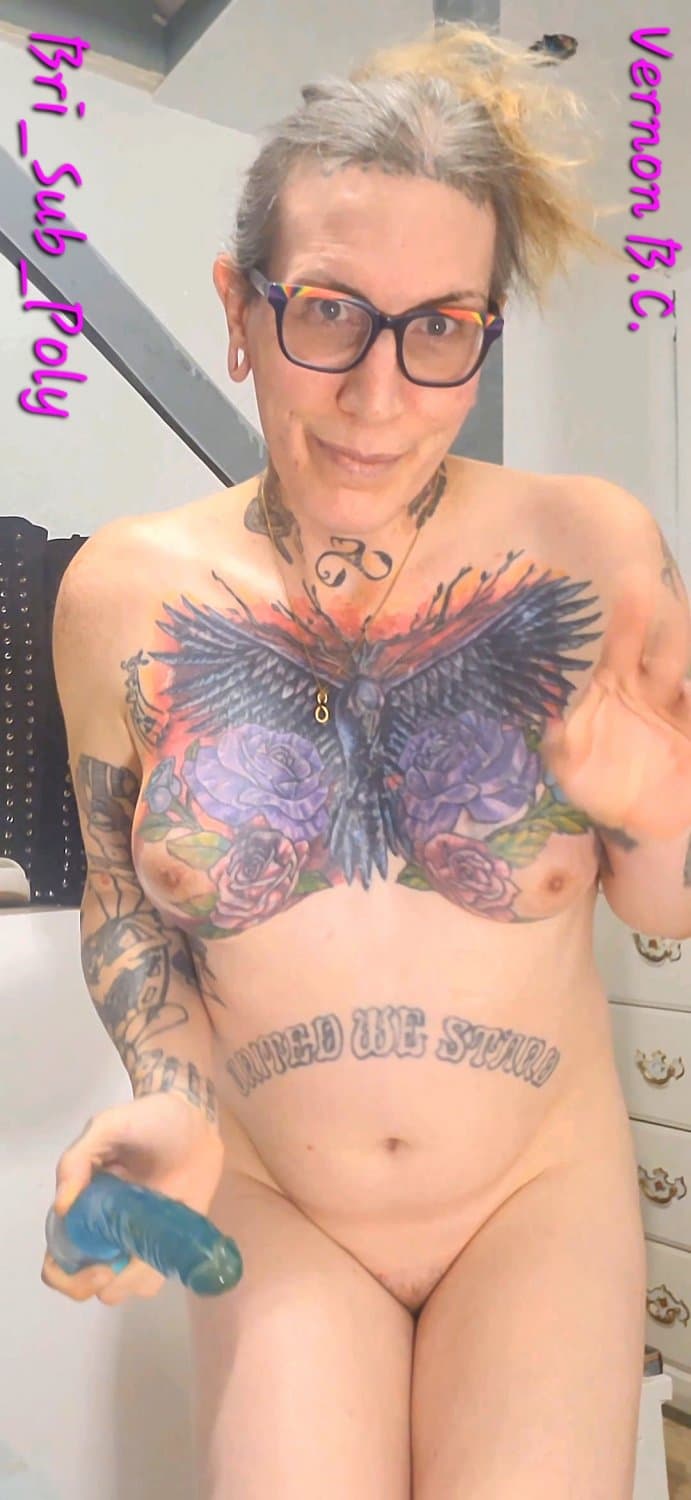 Anything that goes in my ass goes in my mouth after