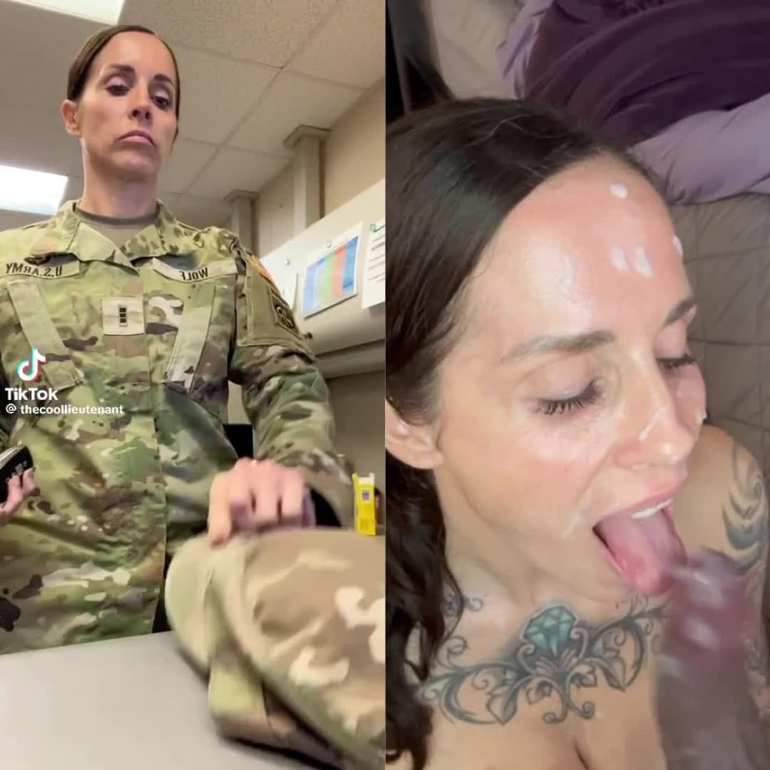 Military Milf BBC Cum Slut