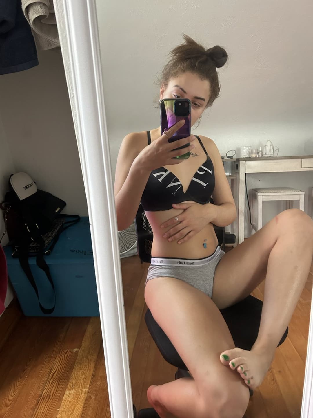 She knows uncle wants to fuck that little pussy