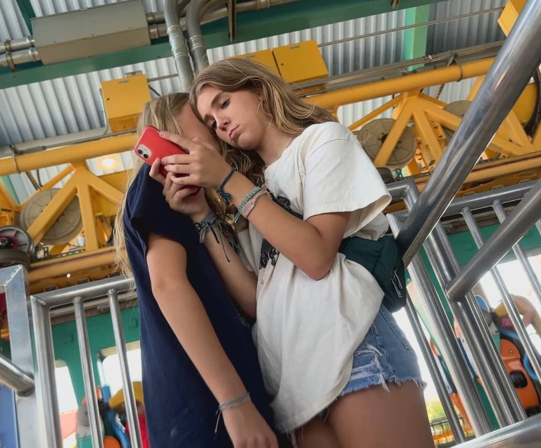 Cheeks hanging out cute babes shorts