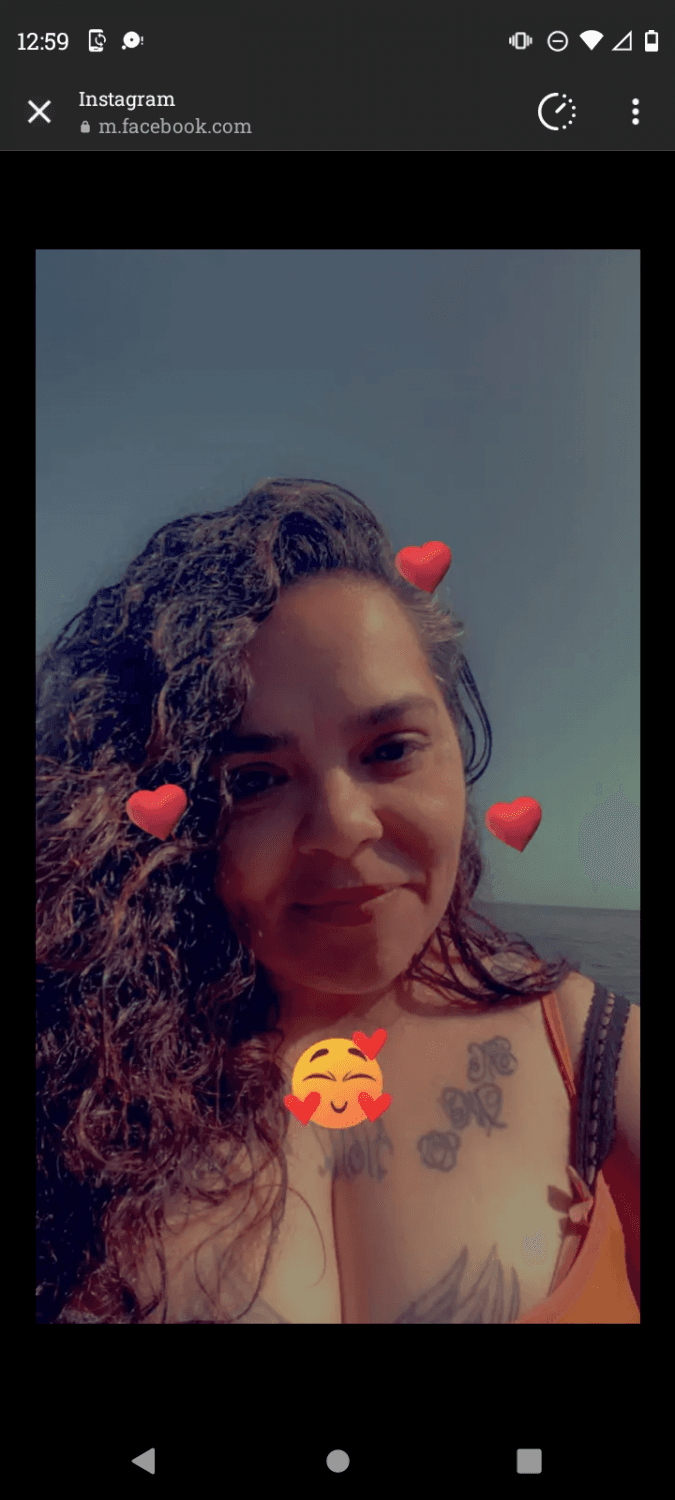 Should stroke to my aunt or mom next aunt is top pic mom is bottom