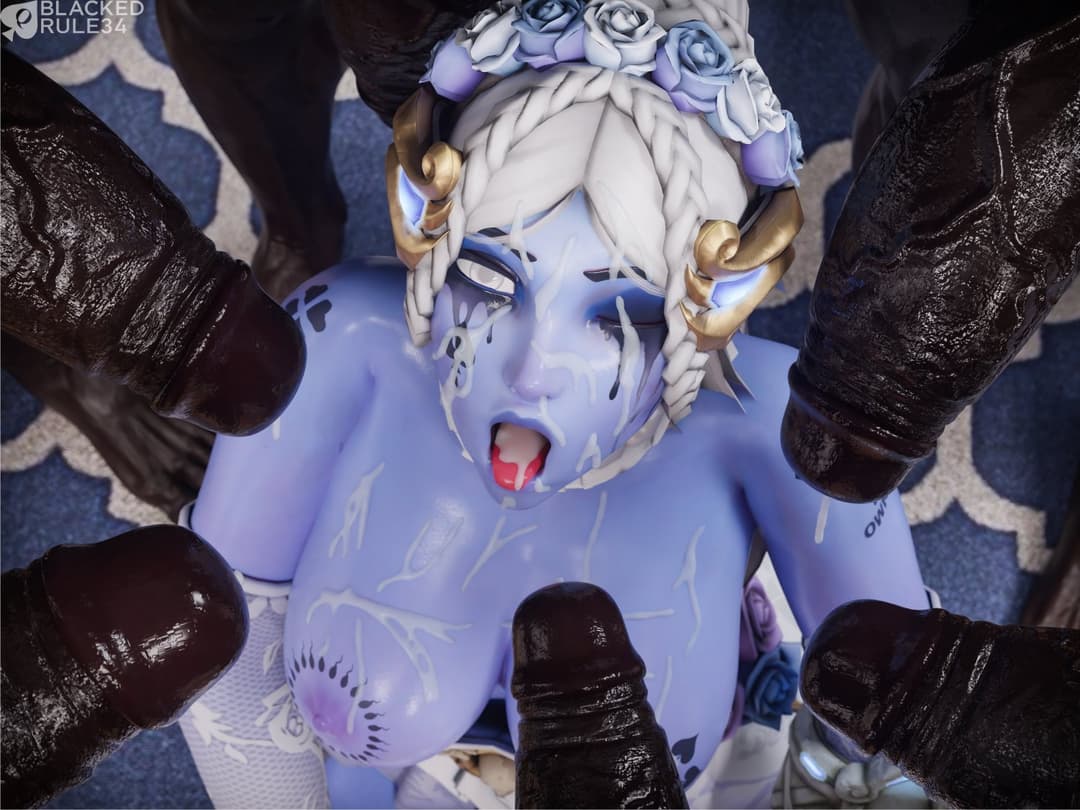 ♠️ Widowmaker BLACKED by BBC 3D Animated Hentai QOS