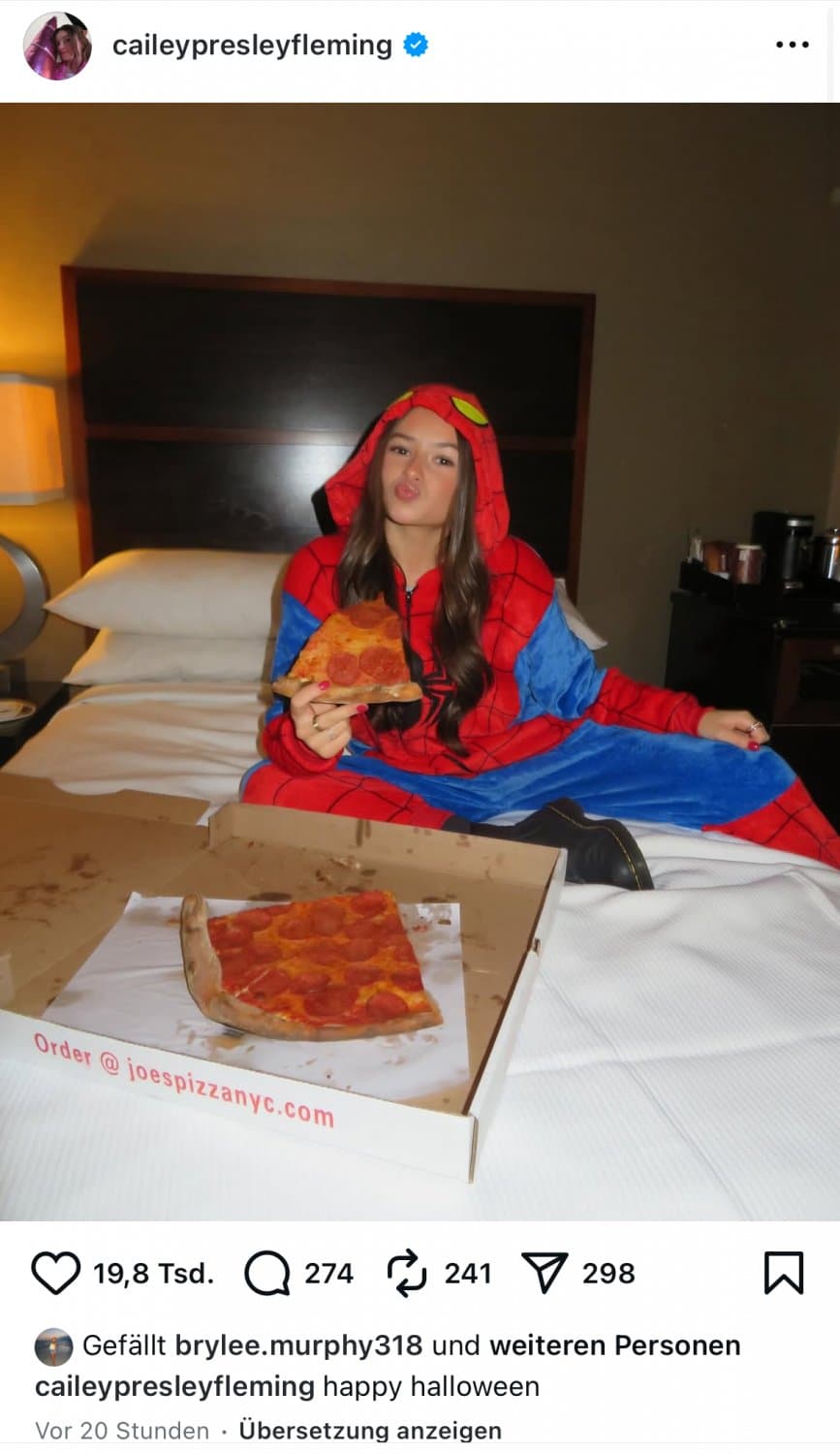 Cailey Fleming Halloween costume