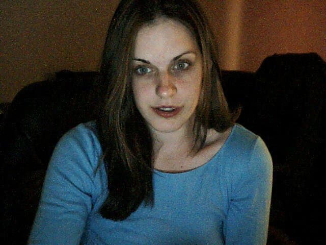 Beautiful Teen Brunette In Braces Loves Attention From Strangers