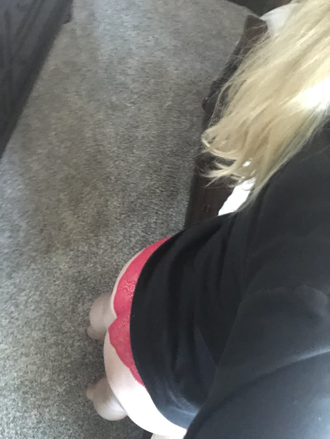Hot wife loves showing her panties pussy crotch legs feet ass and wedding ring