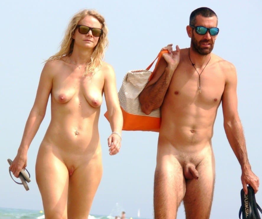 Naked couples outdoors 6